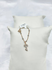 Key Watch Charm 0.97 Grams, 18KT Gold