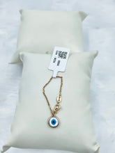 Evil Eye Watch Charm 1 Grams, 18KT Gold