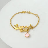 Personalised Bracelet 5.2 Grams, 18KT Gold
