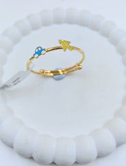 Little Explorer Car & Plane Gold Kada 18KT 4.65 grams per piece