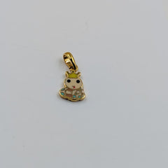Tiny Royal Buddy Pendant 0.97 grams, 18KT Gold