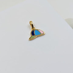 Mini Champ Cap Pendant 0.99 grams, 18KT Gold