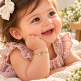 Rainbow Kada for Baby Girls - 3.515 grams | 18kt gold
