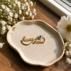 Timeless Name Pendant Luxury 3Grams, 18KT Gold