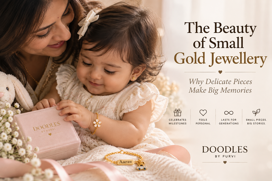 The Beauty of Small Gold Jewellery: Why Delicate Pieces Make Big Memories