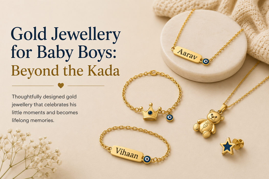 Gold Jewellery for Baby Boys: Beyond the Kada