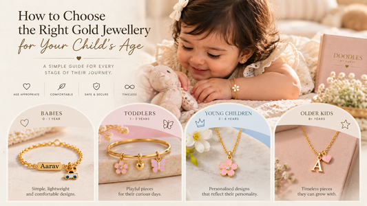 How to Choose the Right Gold Jewellery for Your Child’s Age
