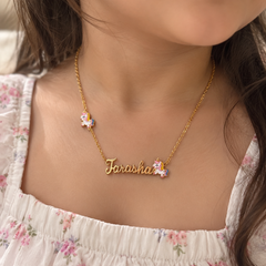 Unicorn –  Name Necklace 6.23 grams 18KT gold