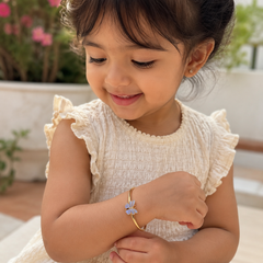 Butterfly Kada for Girls 4.04 grams 18kt gold