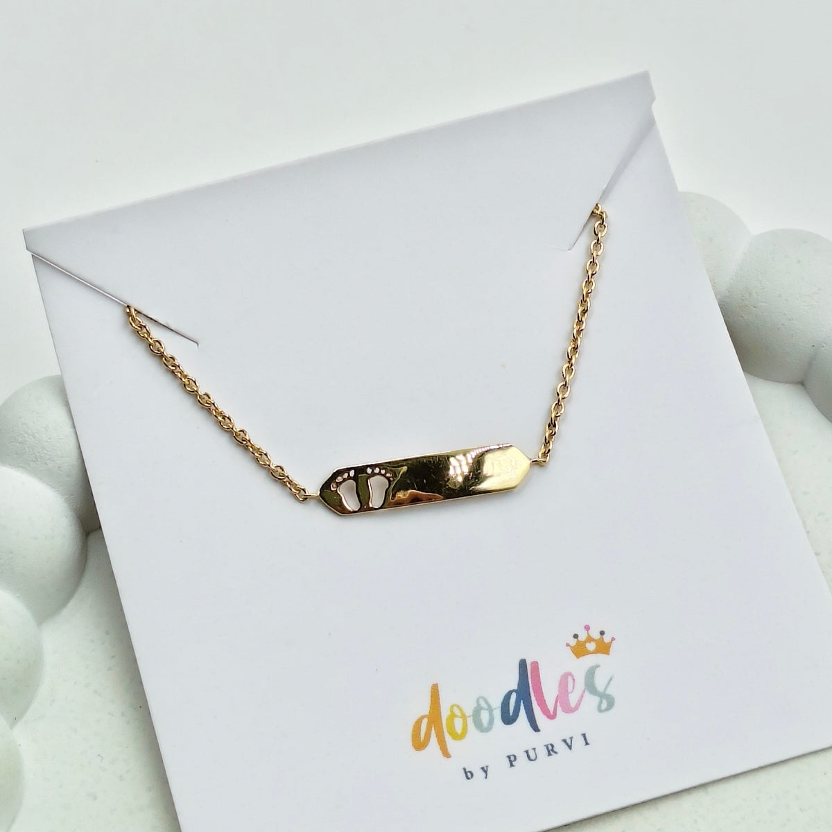 Tiny Steps Bracelet 1.78 Grams, 14KT Gold