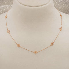 Fleur Elegance Chain 1.65 Grams, 18kt Gold