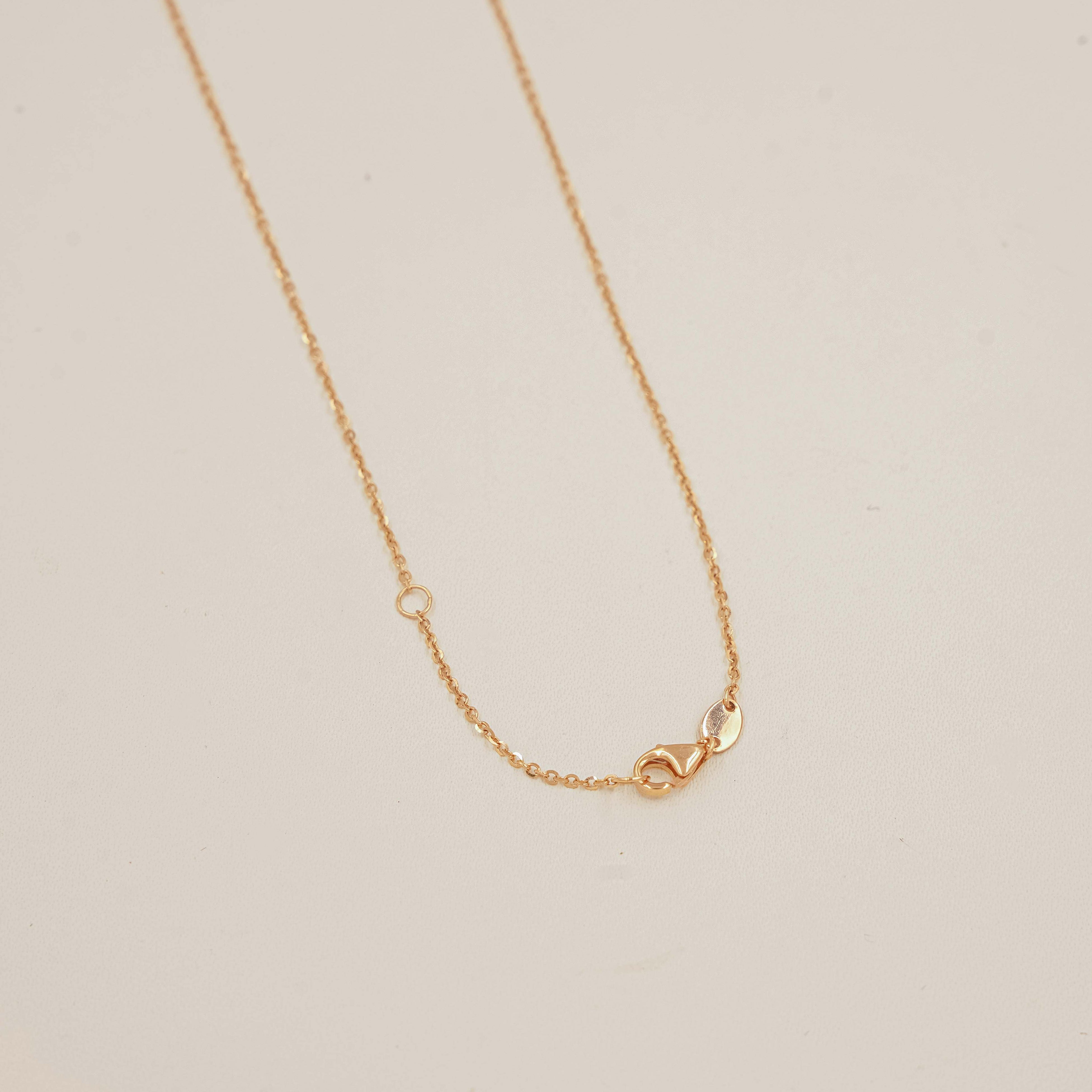 Eternal Hearts Duo Necklace 2.8 Grams, 18kt Gold