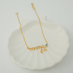 Mumma'S Love Name Necklace 5.16 Grams, 18kt Gold