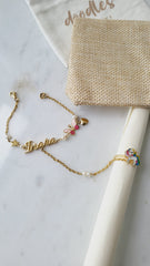 Customised Handphool Bracelet 8.4 Grams, 18KT Gold