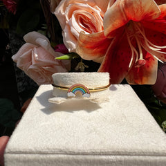 Rainbow Kada for Baby Girls - 3.515 grams | 18kt gold