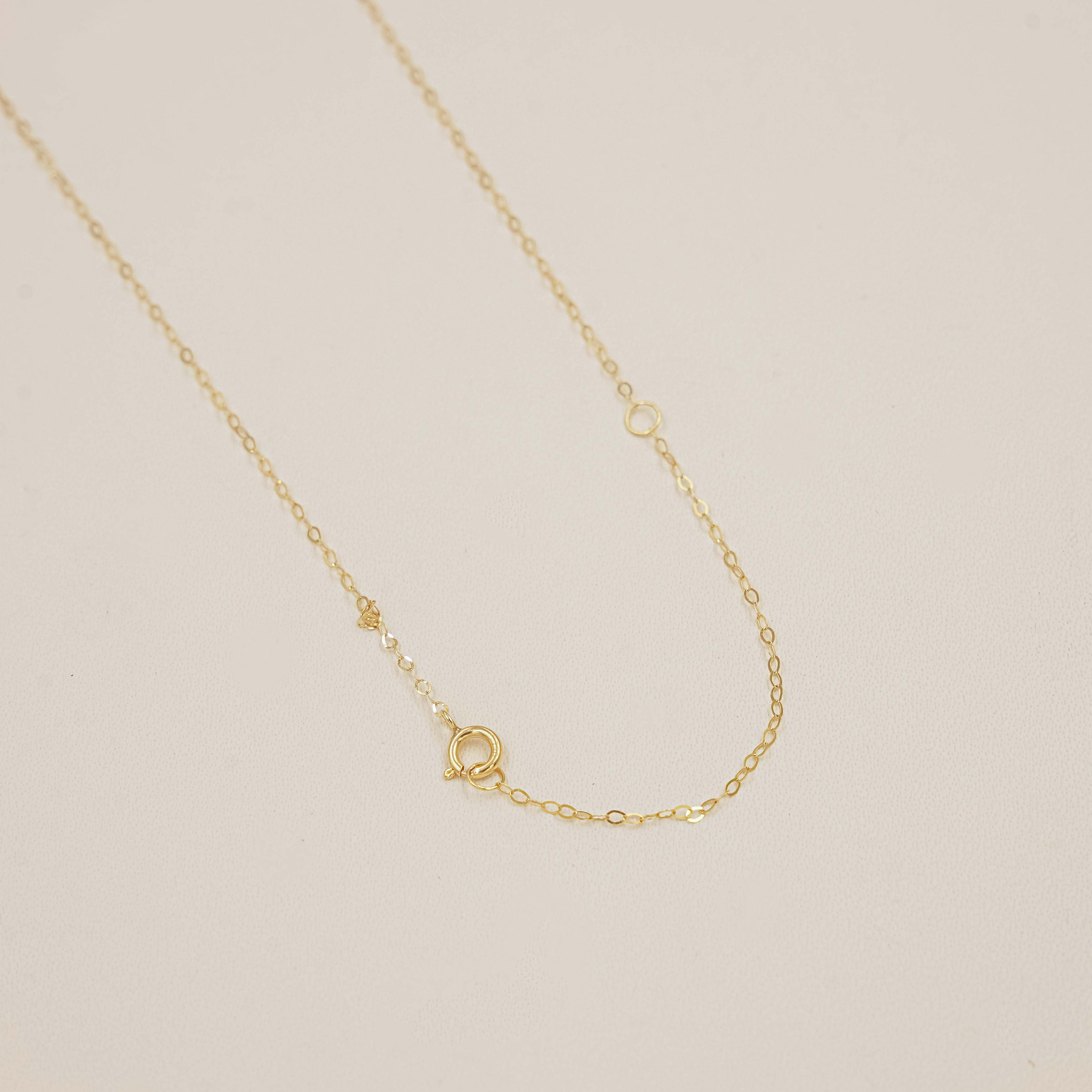 Golden Swan Pendant Necklace 1.06 Grams, 18kt Gold