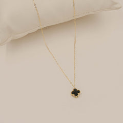 Van-Cleef Black Necklace 0.51 Grams, 18kt Gold