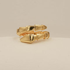 Vesta Arrow Statement Ring 3.44 Grams , 18KT Gold