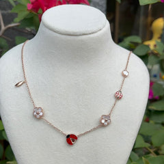 Ladybug Garden Necklace 5.7 grams | 18kt gold