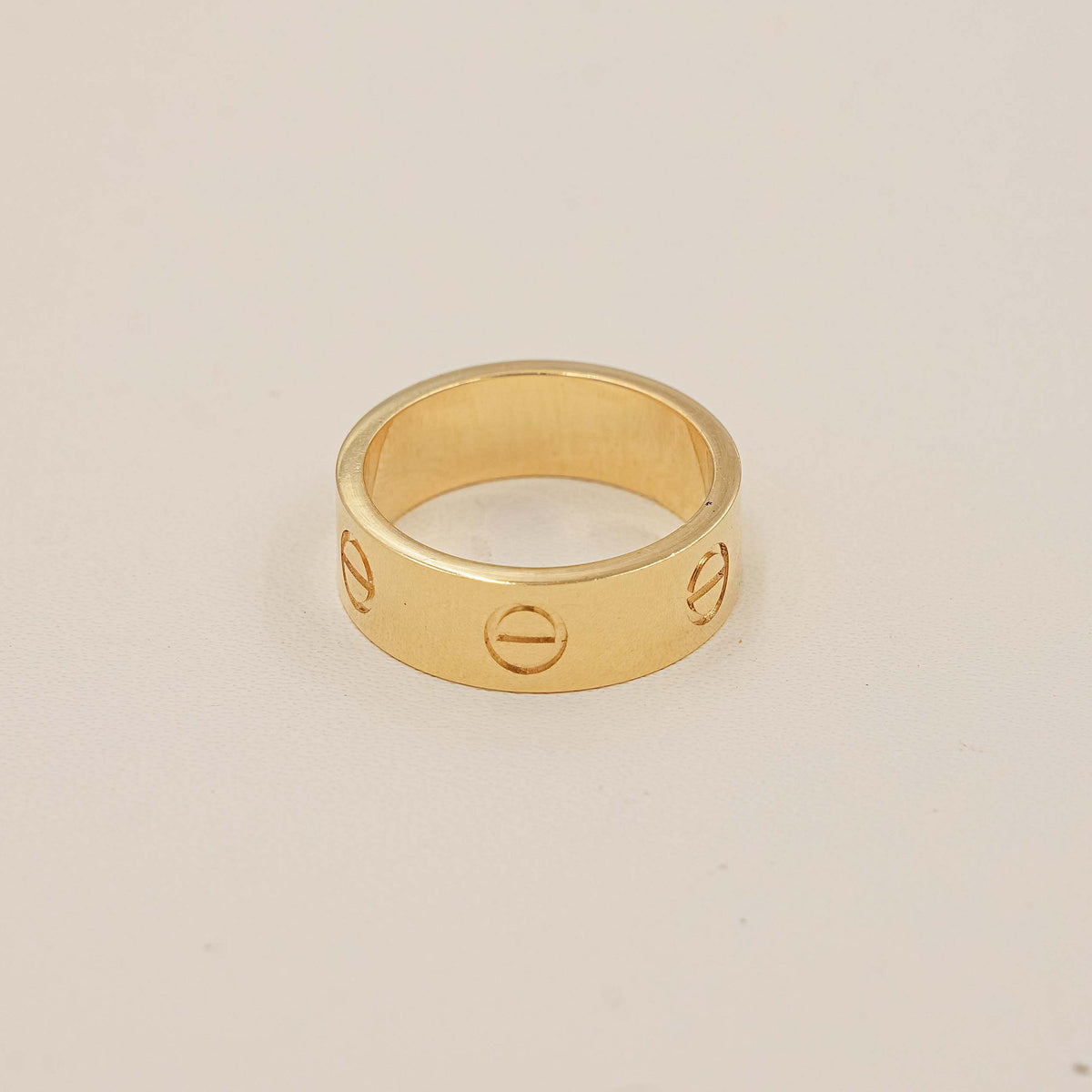 Cartier Band Ring 3.43 Grams , 18KT Gold