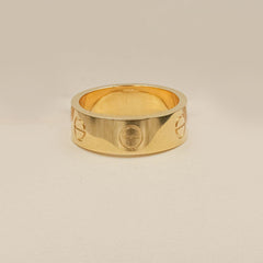 Cartier Band Ring 3.43 Grams , 18KT Gold