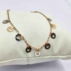 Elegant Gold Charm Bracelet  2.38 grams, 18KT Gold