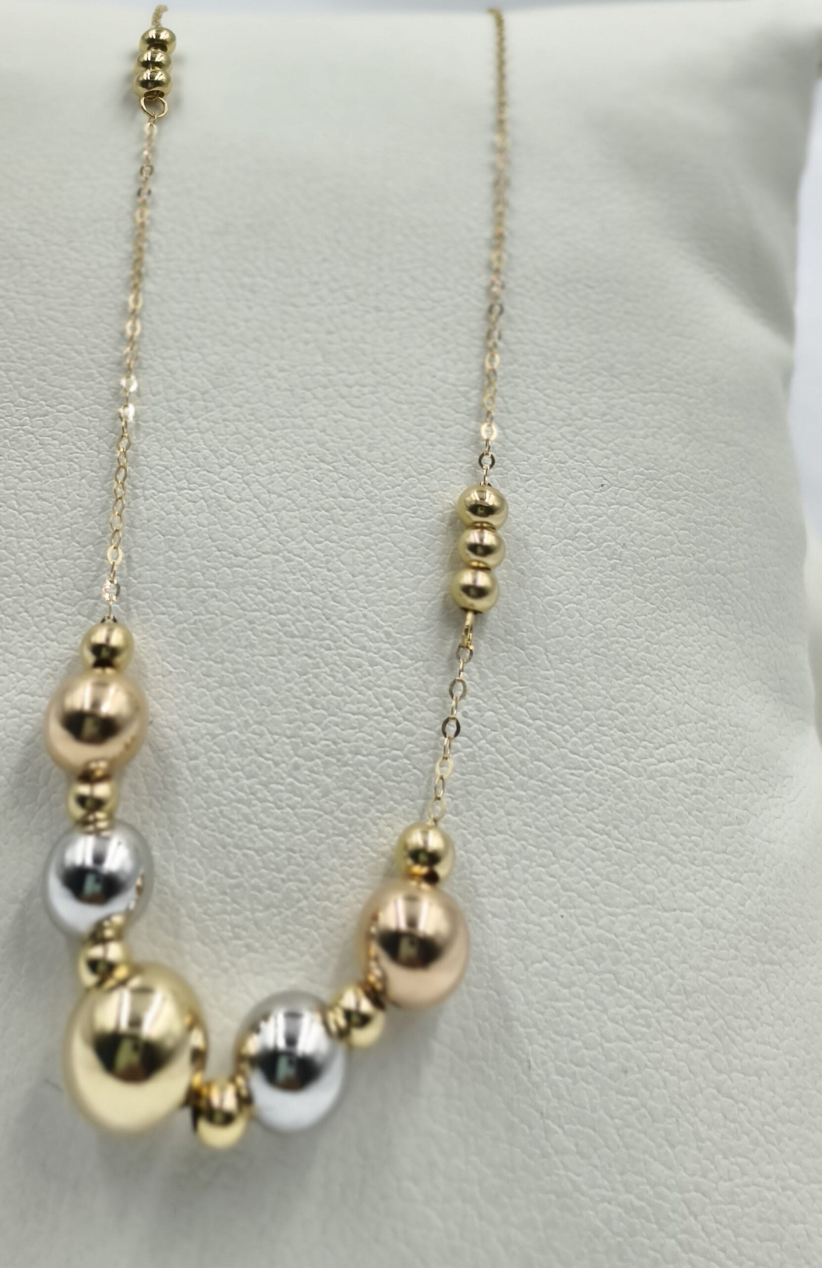 Balls Chain 1.14 Grams, 18KT Gold