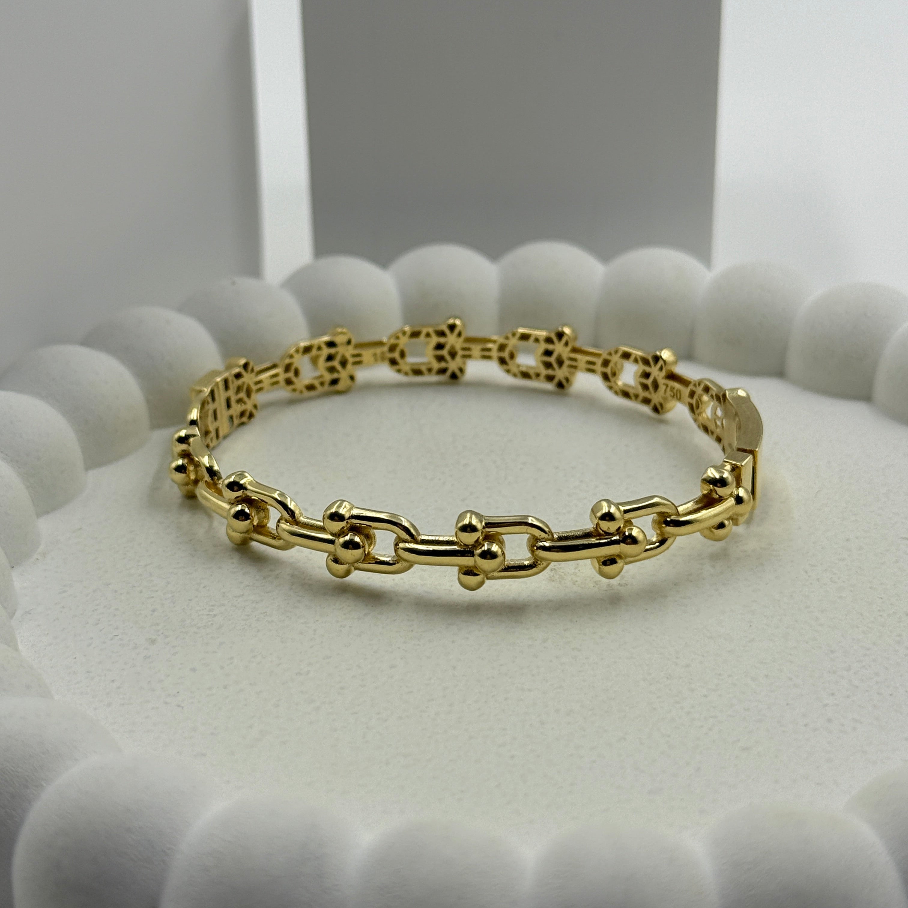Bold Link Kada 12.51 Grams, 18KT Gold