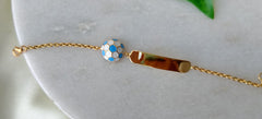 Football Theme Bracelet 2.74 Grams, 18KT Gold