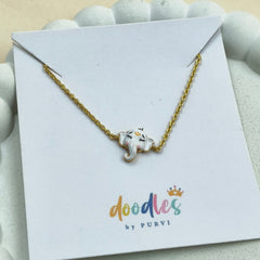 Ganpati Theme Bracelet 1.97 Grams, 18KT Gold