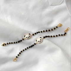 Panda Nazariyas 4.3 Grams a Pair, 18KT Gold