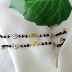 Evil Eye Car Evil Eye Nazariya 3.58 Grams a Pair, 18KT Gold