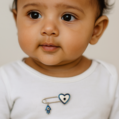 Baby Love Protector Safety Pin 1.8 Grams, Silver