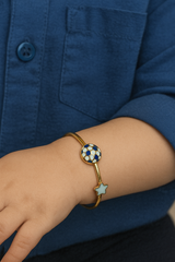 Soccer Star Bangle 4.83 Grams Single Piece, 18KT Gold