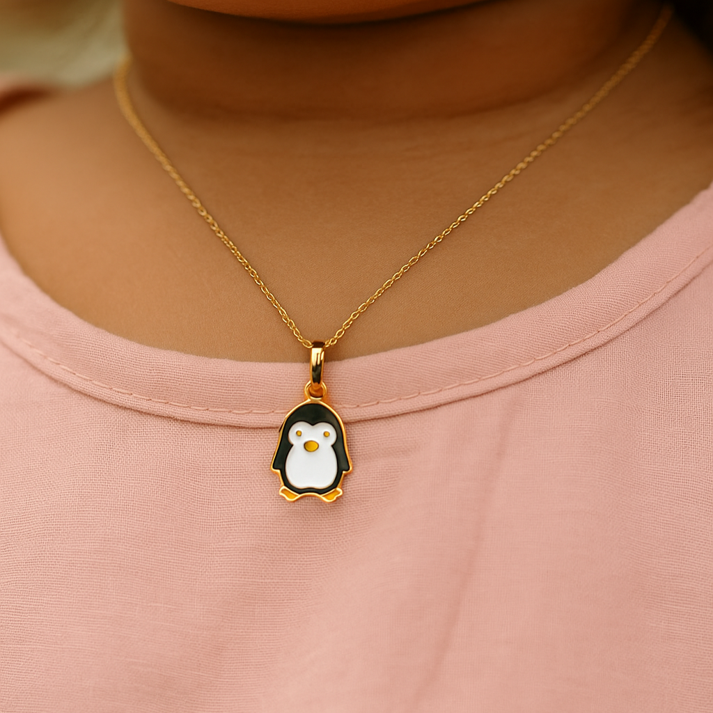 Penguin Pendant 1.52 grams, 18KT Gold