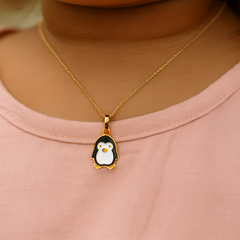 Penguin Pendant 1.52 grams, 18KT Gold