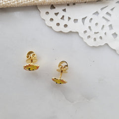 Roary the Lion Studs 2.5 Grams, 18KT Gold