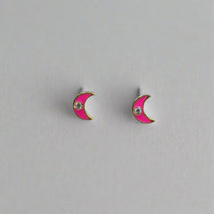 Moon Magic Earrings 1.8 Grams, 18KT Gold