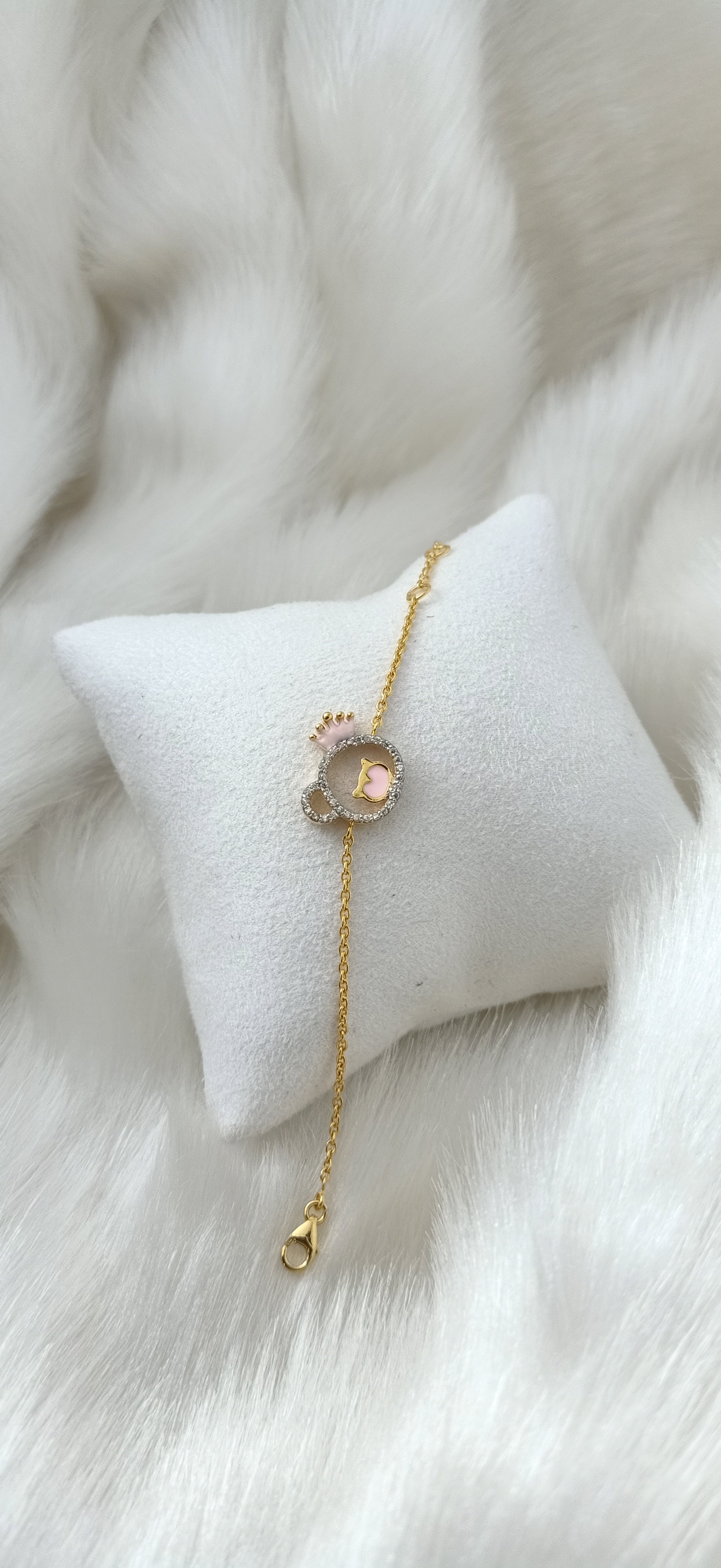 Royal Cub Bracelet 3 Grams, 18KT Gold