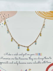 Raindrops Neckpiece 2.1 Grams, 18KT Gold