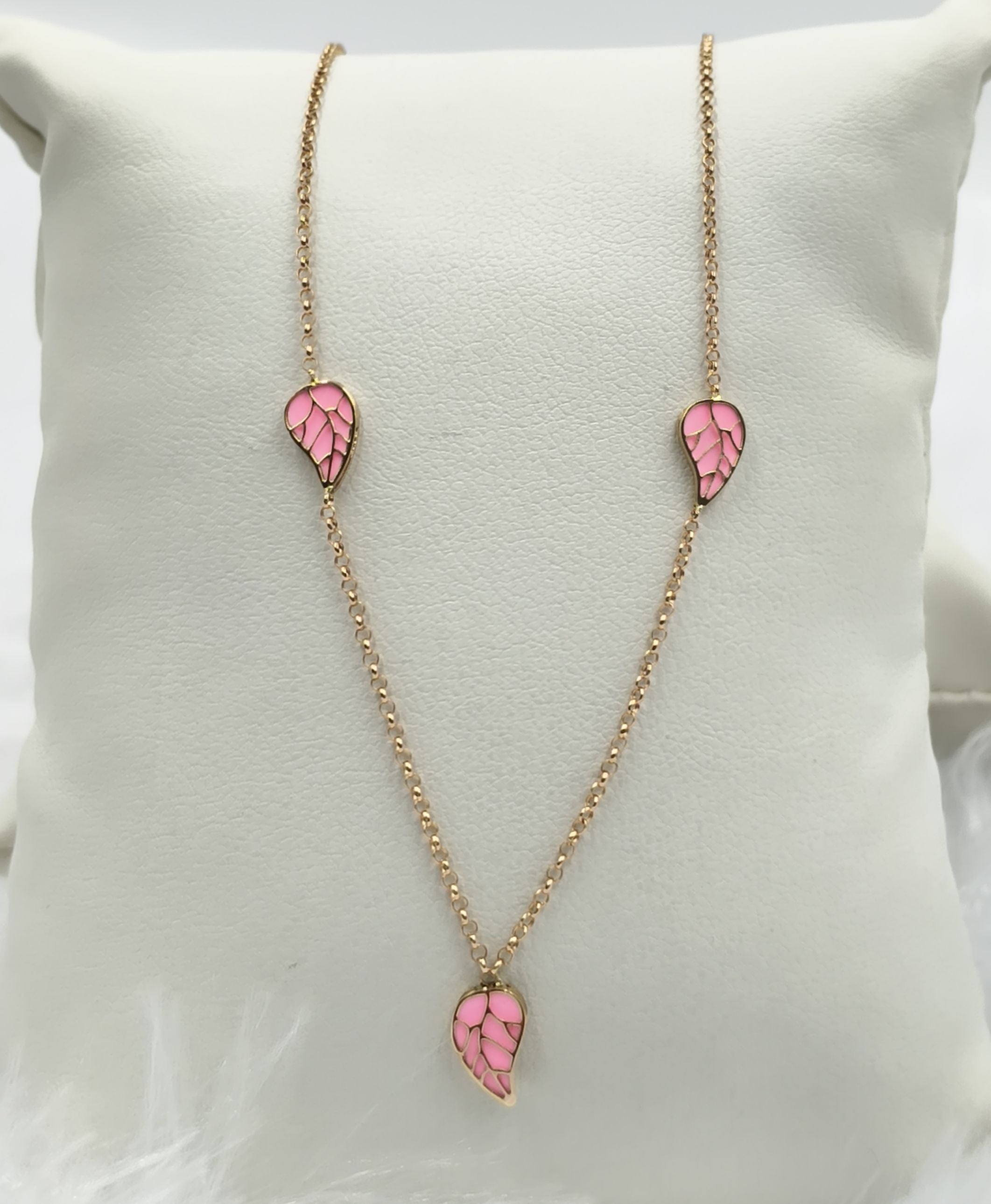 Leaf Chain 1.34 Grams, 18KT Gold