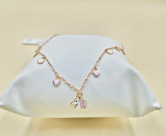 Unicorn Chain 2.94 Grams, 18KT Gold
