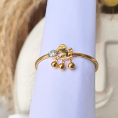 Rocking Horse Charm Bangle 4.13 Grams, 18KT Gold