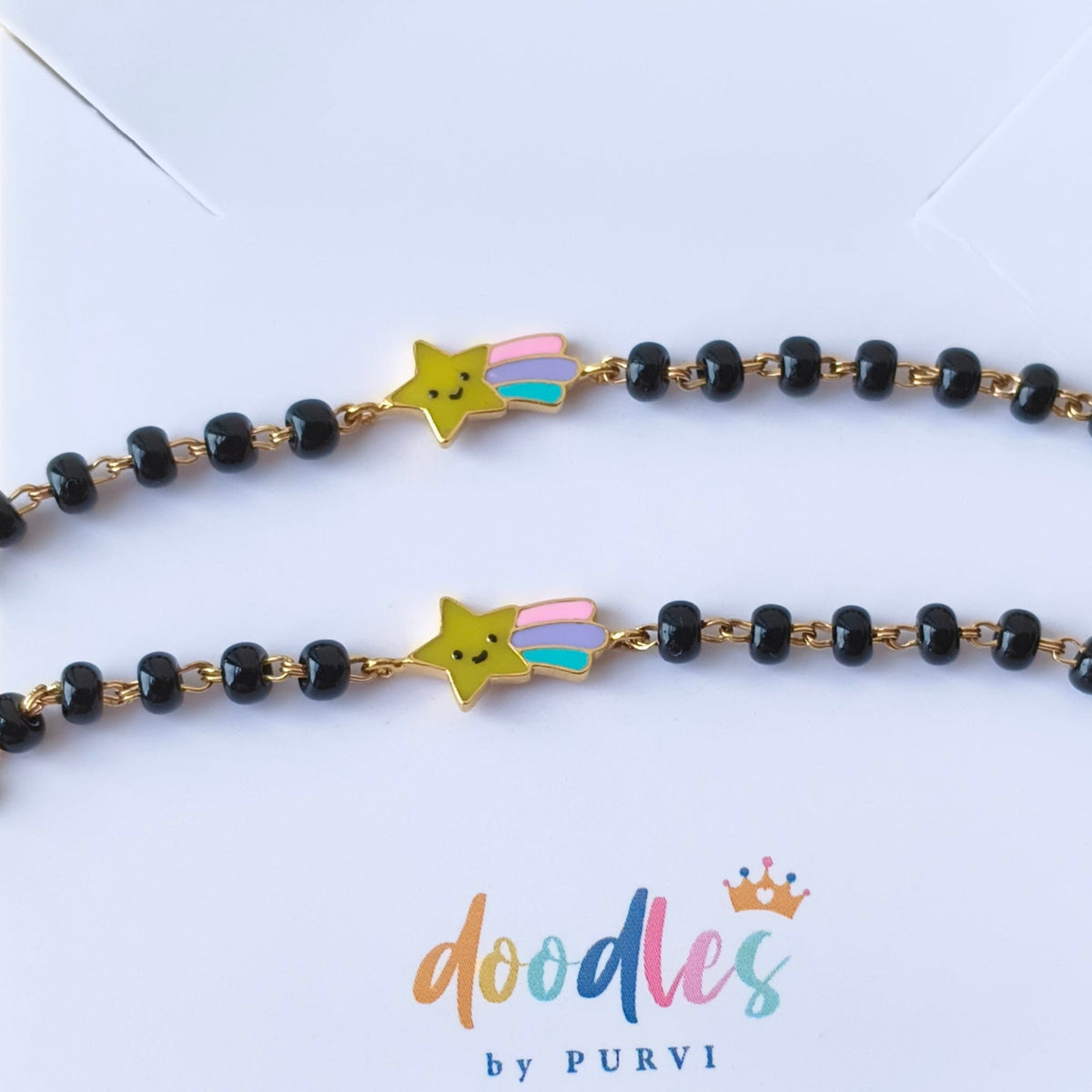 Shooting Star Nazariya a Pair 3.65 Grams, 18KT Gold