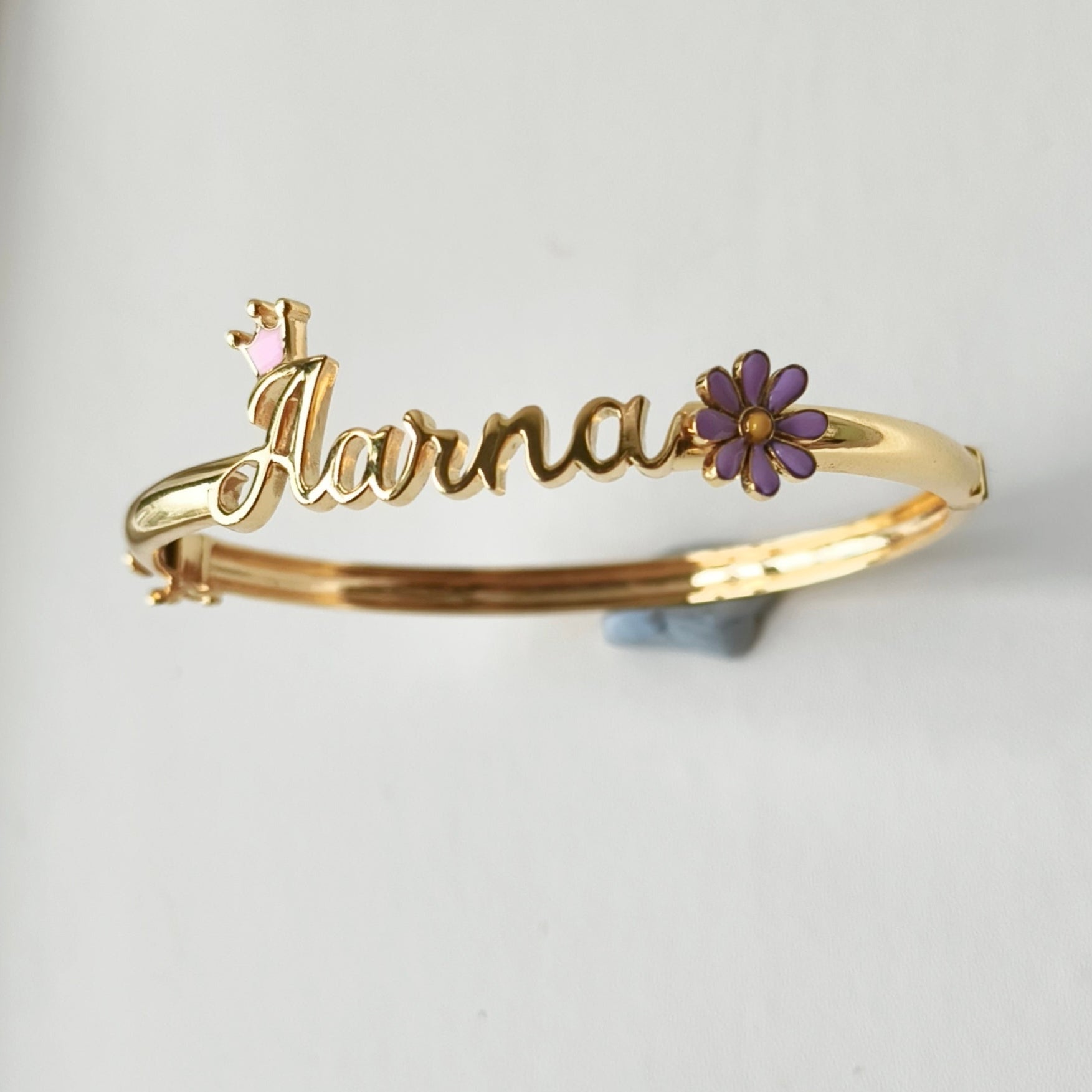 Floral Crown Kada 9.7 grams, 18KT Gold
