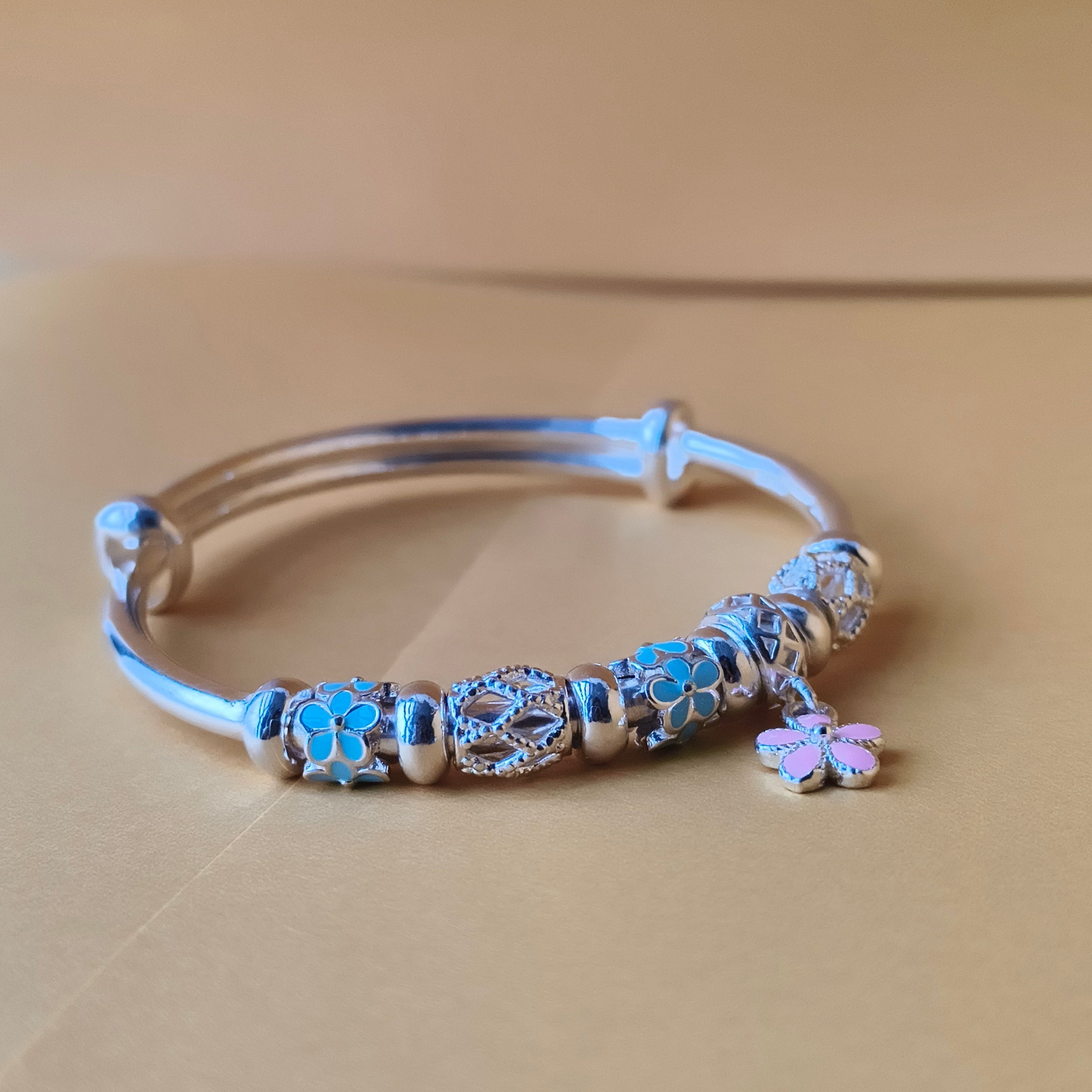 Baby Bloom Kada  19 Grams, Silver
