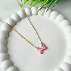 Butterfly Necklace 3.17 Grams, Silver