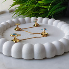 Adventure Voyage Kurta Buttons 6.5 grams, Silver