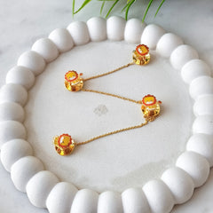 Lion King Kurta Buttons 6.1 grams, Silver