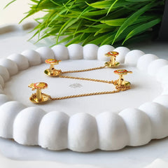 Lion King Kurta Buttons 6.1 grams, Silver